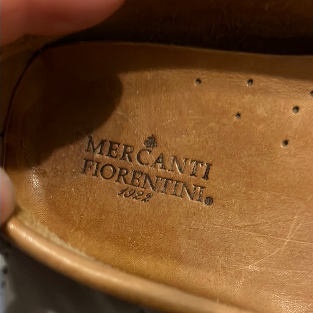 Mercanti Fiorentini Brown Penny Loafers Timeless Flats - Picture 2 of 9